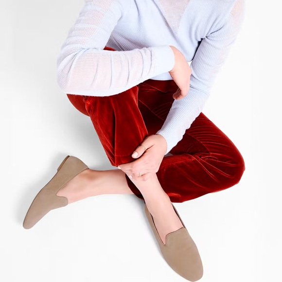 Birdies Starling Flat Loafer in Latte Suede - Picture 1 of 12